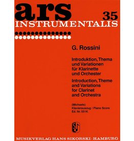 Hal Leonard Rossini - Introduction, Theme and Variations Score and Parts (Michaels) Woodwind Solo