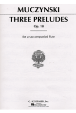 Hal Leonard Three Preludes, Op. 18 for Solo Flute Woodwind Solo