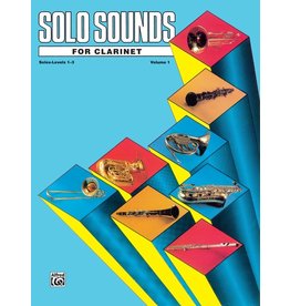 Alfred Solo Sounds for Clarinet, Levels 1-3