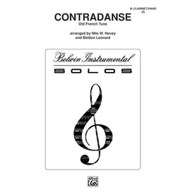 Alfred Contradanse arr. N Hovey Clarinet and Piano