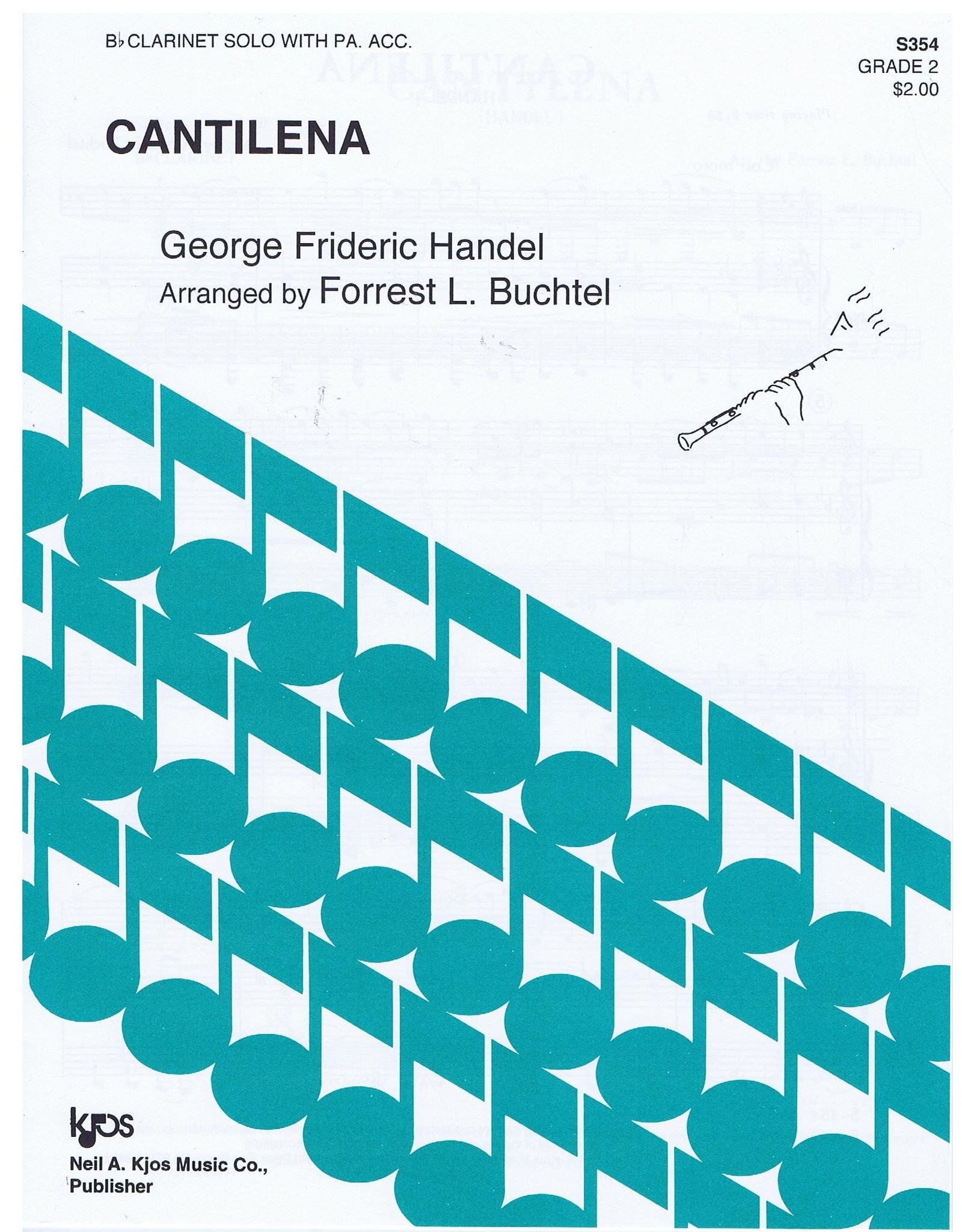 KJOS Handel - Cantilena Clarinet