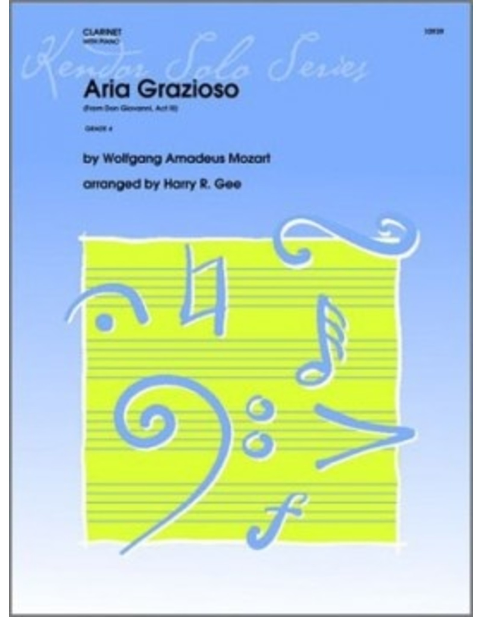Kendor Mozart - Aria Grazioso for Bb Clarinet and Piano