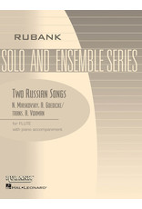 Hal Leonard Miaskovsky Goedicke - Two Russian Songs Flute Solo with Piano