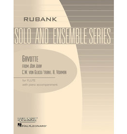 Hal Leonard Von Gluck - Gavotte from Don Juan Flute Solo with Piano