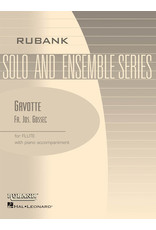 Hal Leonard Gavotte Flute Solo with Piano - Grade 2 (Gossec/Voxman)