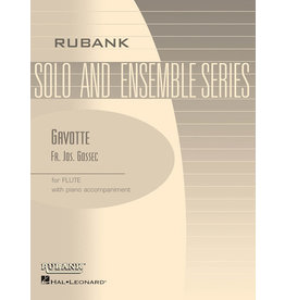 Hal Leonard Gavotte Flute Solo with Piano - Grade 2 (Gossec/Voxman)