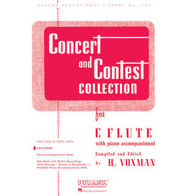 Hal Leonard Concert and Contest Collection - C798408097493 Flute Solo Part Rubank Solo Collection