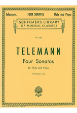 Hal Leonard Four Sonatas Schirmer Library of Classics Volume 1767 Flute & Piano edited by Milton Wittgenstein