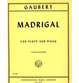 International Gaubert Madrigal - Flute/Piano