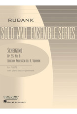 Hal Leonard Scherzino (from Eight Performance Pieces, Op. 55) Flute Solo with Piano - Grade 3 (Andersen/Voxman)