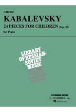 Hal Leonard Dmitri Kabalevsky - 24 Pieces for Children, Op. 39 Piano Solo Piano Collection