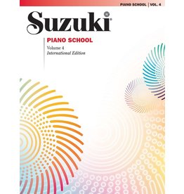 Alfred Suzuki Piano School New International Edition Piano Book, Volume 4
