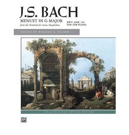 Alfred Bach - Menuet in G Major, BWV Anh. 116