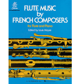 G. Schirmer, Inc. Flute Music by French Composers for Flute & Piano edited by Louis Moyse Woodwind Solo