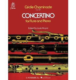 Hal Leonard Concertino, Op. 107 for Flute & Piano edited by Louis Moyse Woodwind Solo