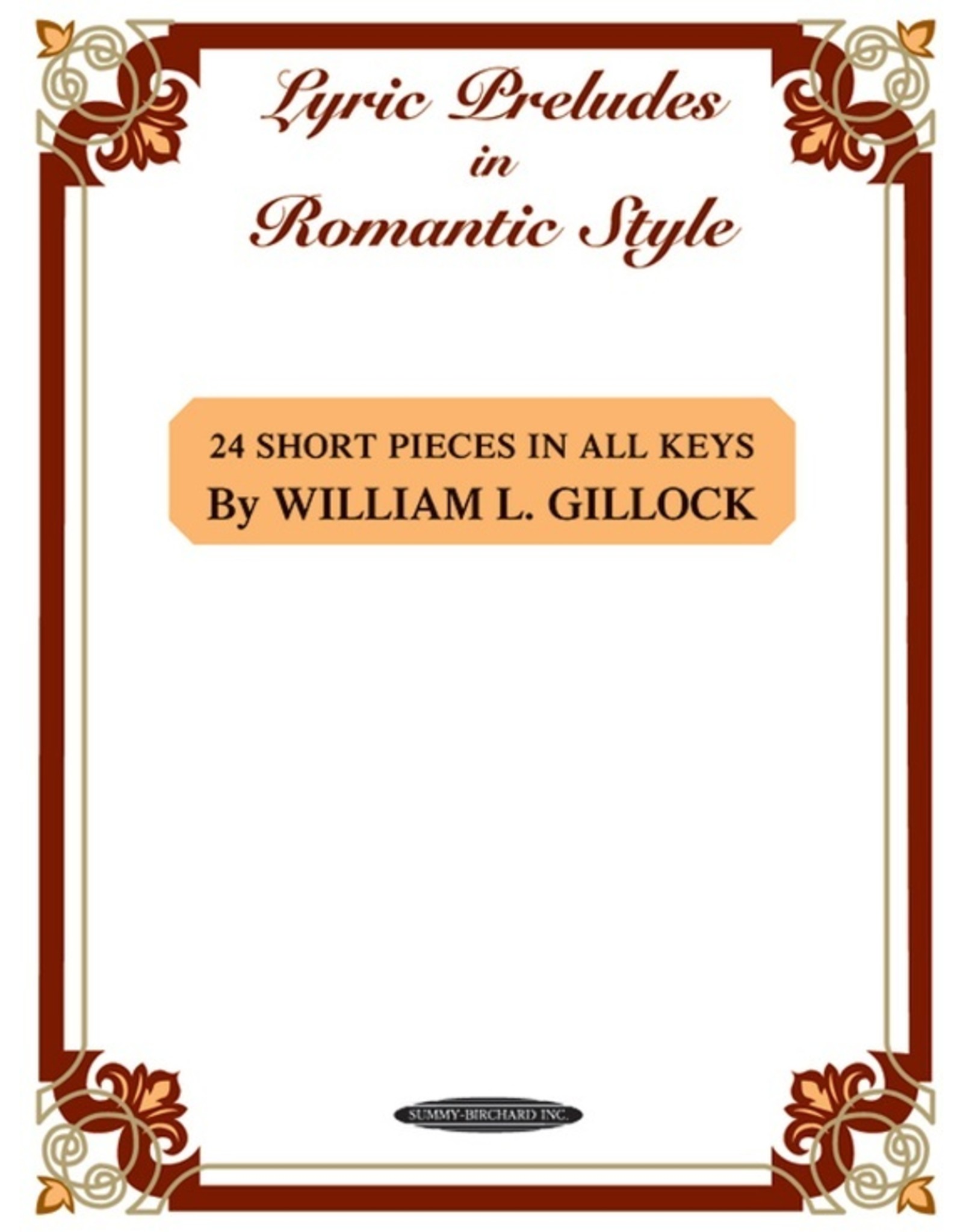 Alfred Gillock - Lyric Preludes in Romantic Style