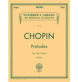 Hal Leonard Préludes Schirmer Library of Classics Volume 34 Piano Solo Softcover (Joseffy)