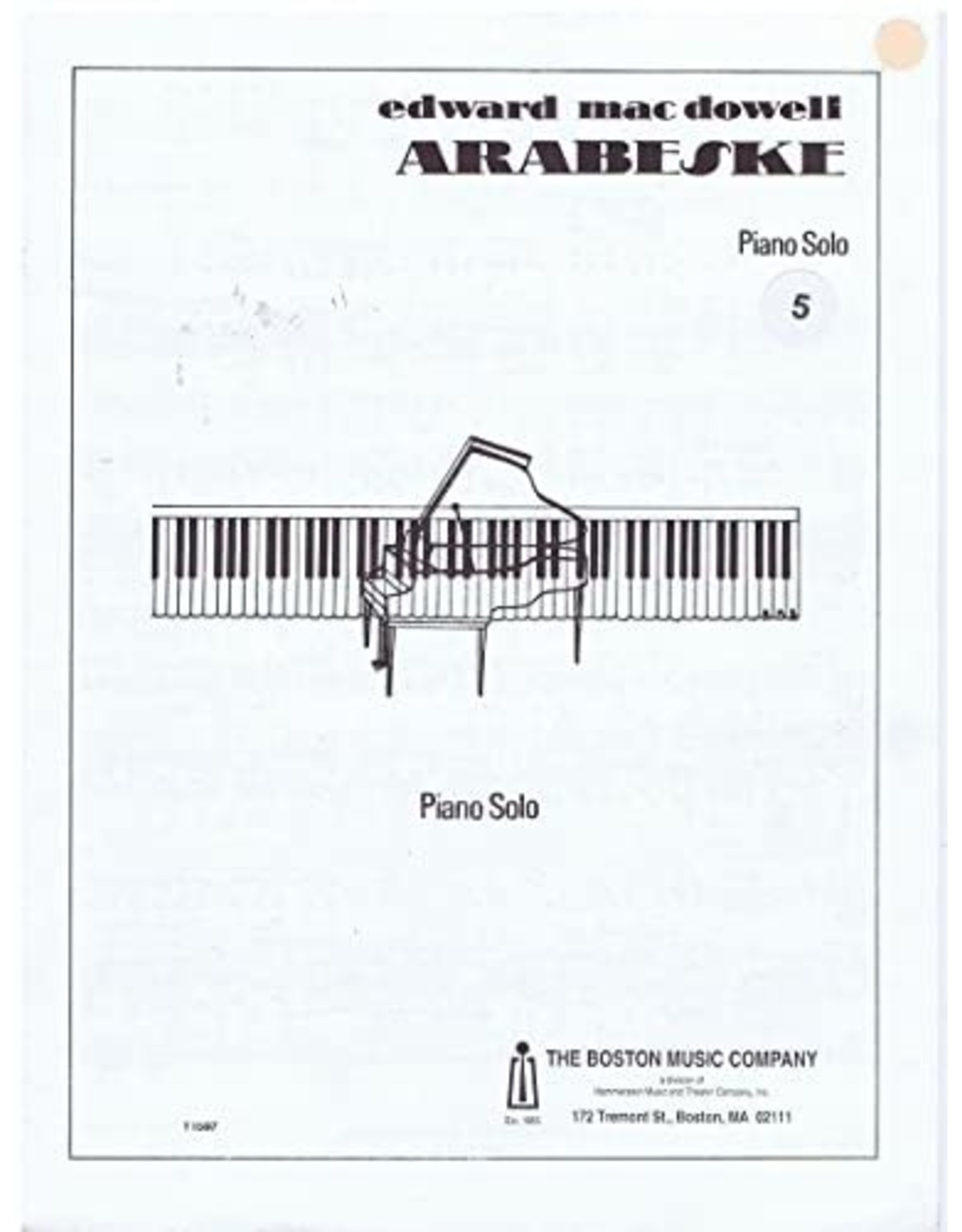 Hal Leonard Macdowell - Arabeske