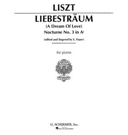 Hal Leonard Liszt - Liebestraume No. 3 in A Flat Major Piano Solo (Pauer) Piano Solo