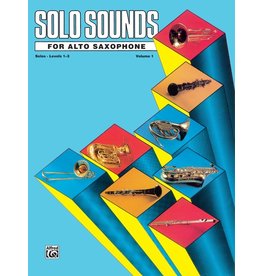 Alfred Solo Sounds for Alto Saxophone, Volume I, Levels 1-3