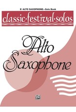 Alfred Classic Festival Solos (E-Flat Alto Saxophone), Volume 1 Solo Book