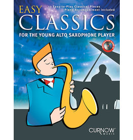 Hal Leonard Easy Classics for the Young Alto Sax Player Softcover with CD Book/CD Packs