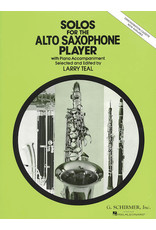 Hal Leonard Solos for the Alto Saxophone Player Alto Sax and Piano Softcover arr. Larry Teal