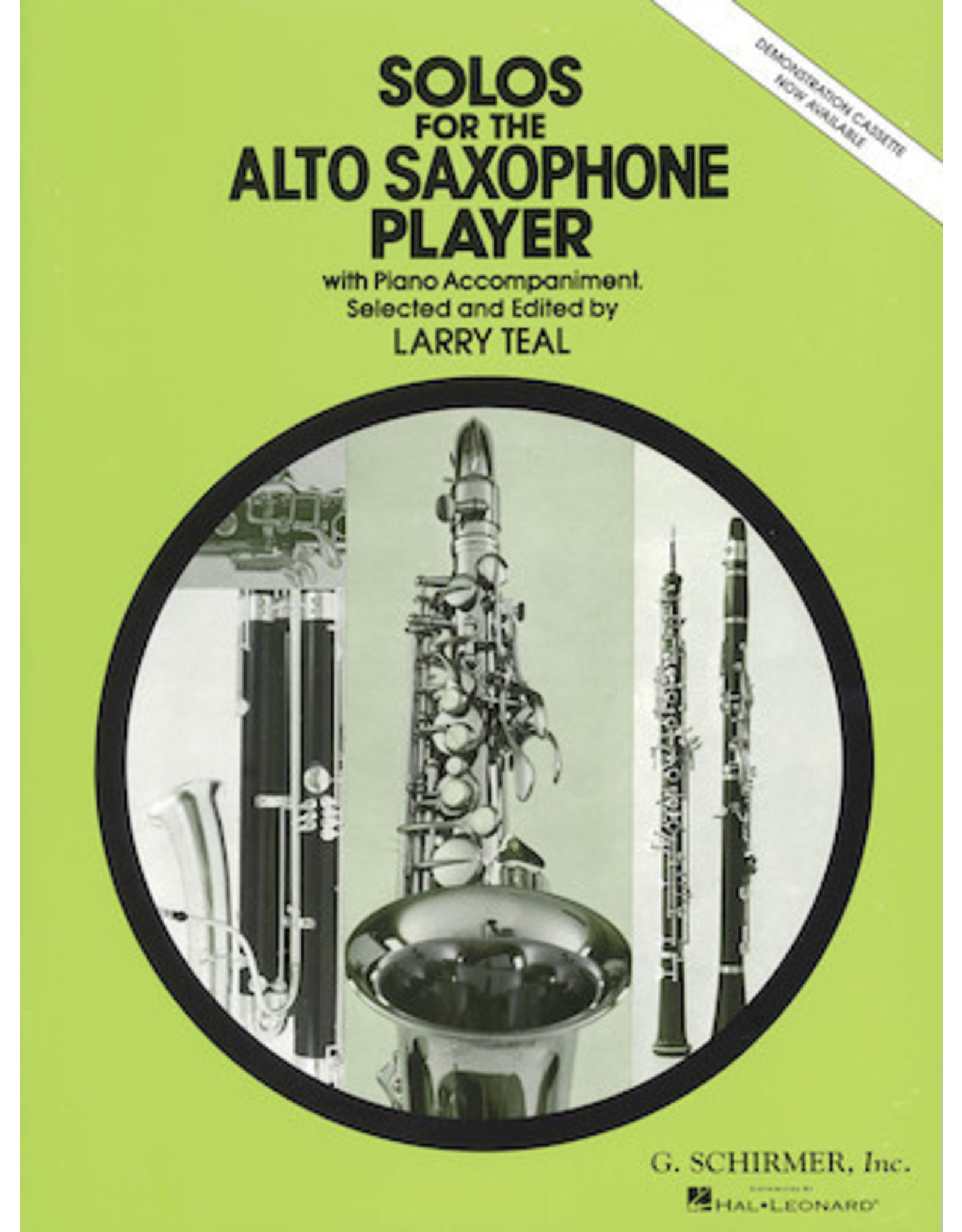 Hal Leonard Solos for the Alto Saxophone Player Alto Sax and Piano Softcover arr. Larry Teal