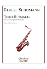 Hal Leonard Schumann - Three Romances Alto Sax