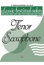 Alfred Classic Festival Solos (B-Flat Tenor Saxophone), Volume 2 Solo Book