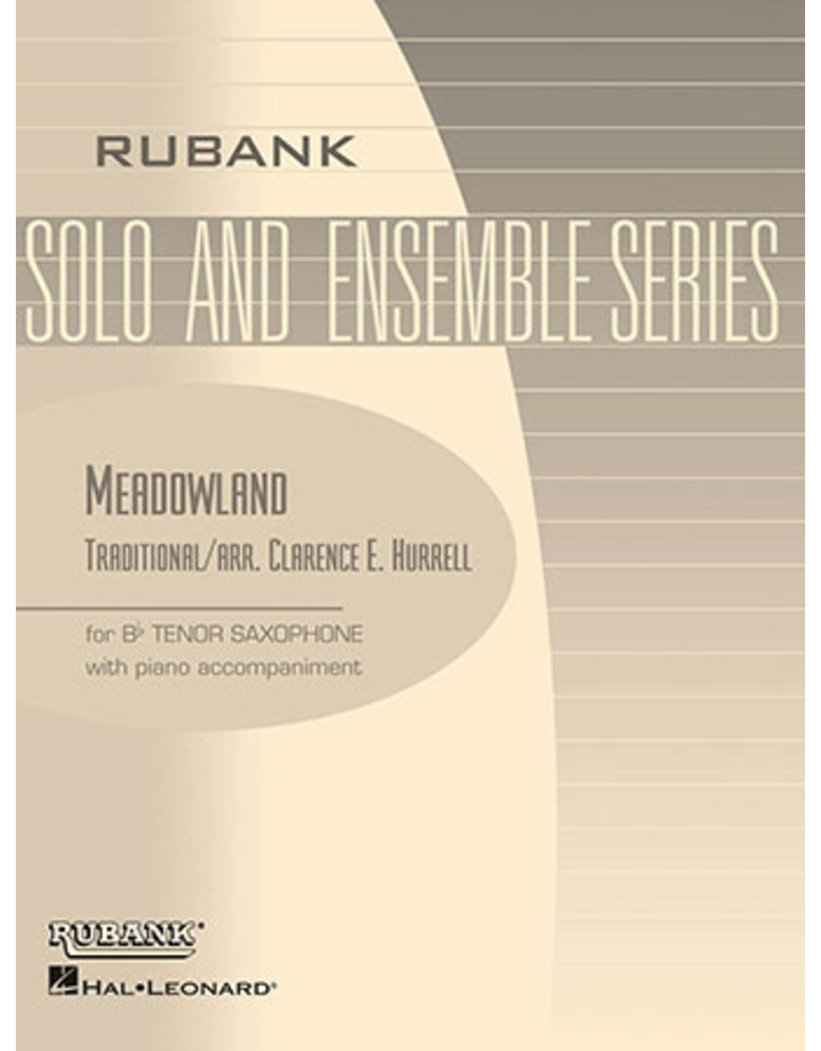 Hal Leonard Meadowland Tenor Saxophone Solo with Piano - Grade 1.5 Rubank Solo/Ensemble Sheet