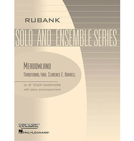 Hal Leonard Meadowland Tenor Saxophone Solo with Piano - Grade 1.5 Rubank Solo/Ensemble Sheet