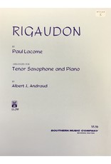Hal Leonard Lacome - Rigaudon Tenor Sax Southern Music
