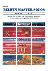 Alfred Belwin Master Solos, Volume 1 (Trumpet)