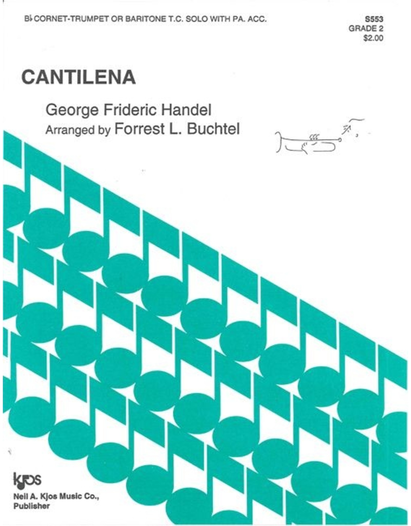 KJOS CANTILENA - TRUMPET - HANDEL