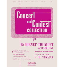 Hal Leonard Concert and Contest Collection Solo Book Only - Bb Cornet, Trumpet or Baritone T.C. Softcover