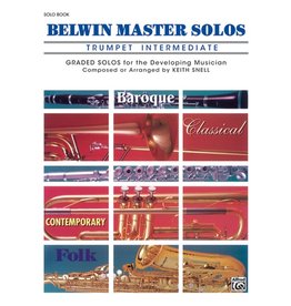 Alfred Belwin Master Solos, Volume 1 (Trumpet) Intermediate