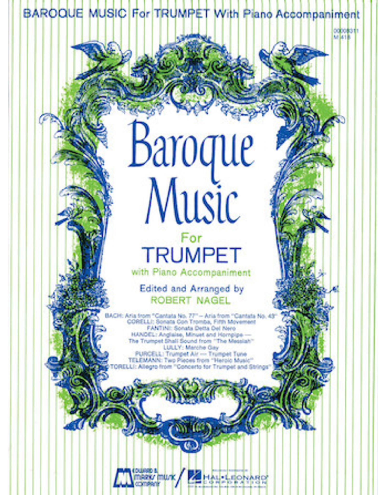 Hal Leonard Baroque Music for Trumpet Trumpet and Piano (Nagel)