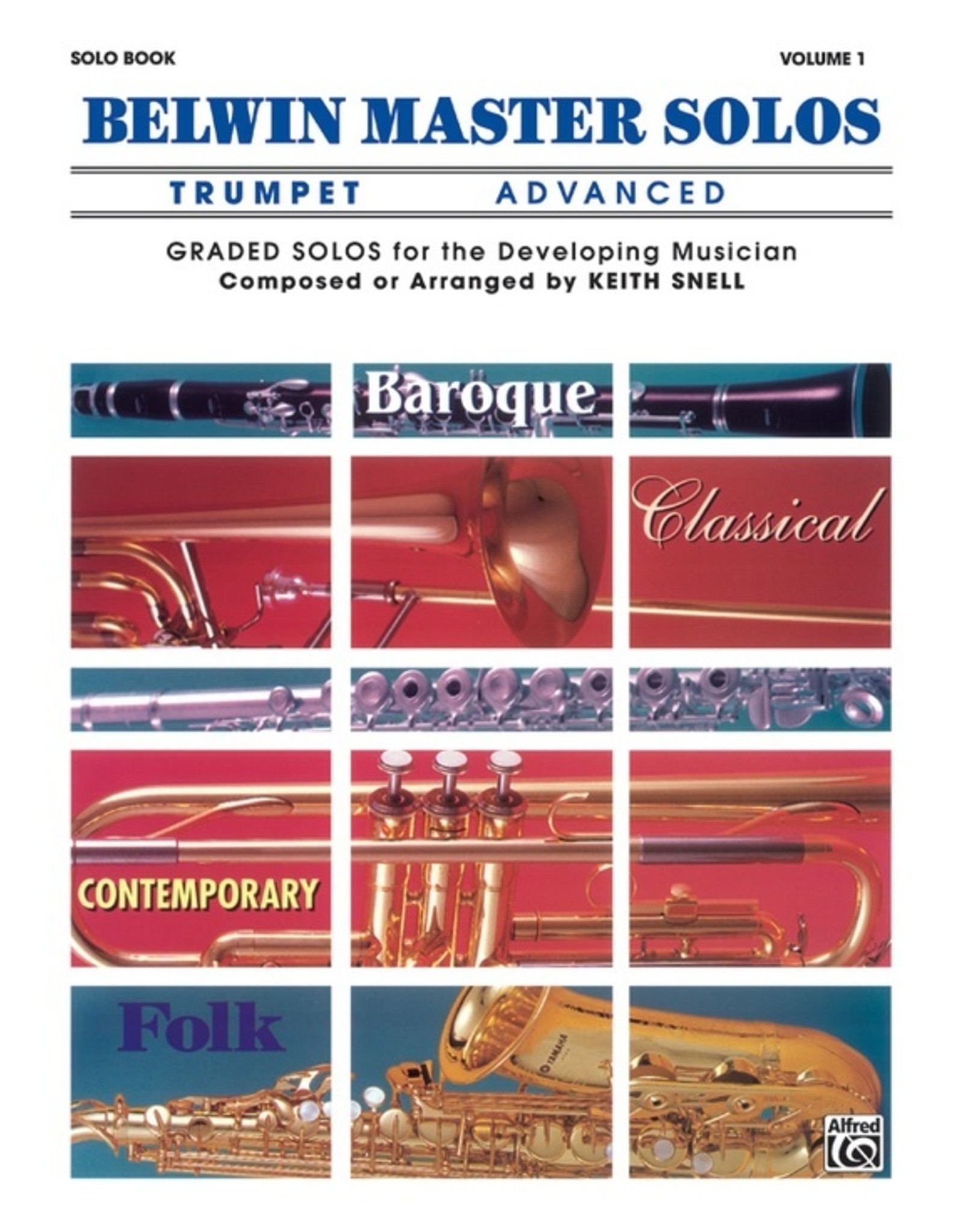 Alfred Belwin Master Solos, Volume 1 (Trumpet) Advanced