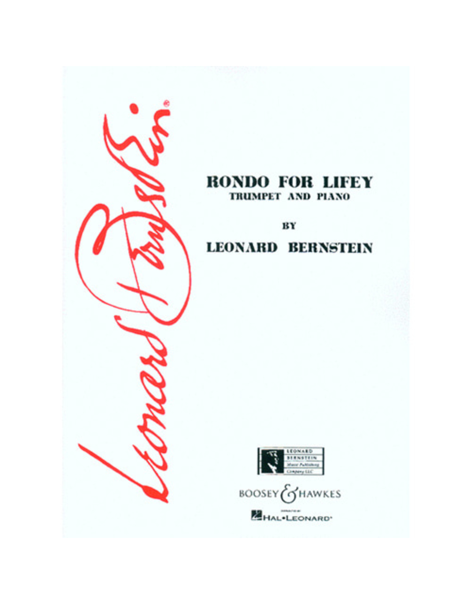 Hal Leonard Bernstein - Rondo for Lifey Trumpet and Piano Boosey & Hawkes Chamber Music