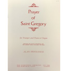 Hal Leonard Prayer of Saint Gregory Trumpet and Keyboard