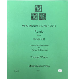 Medici Music Press Mozart Rondo in D - Trumpet