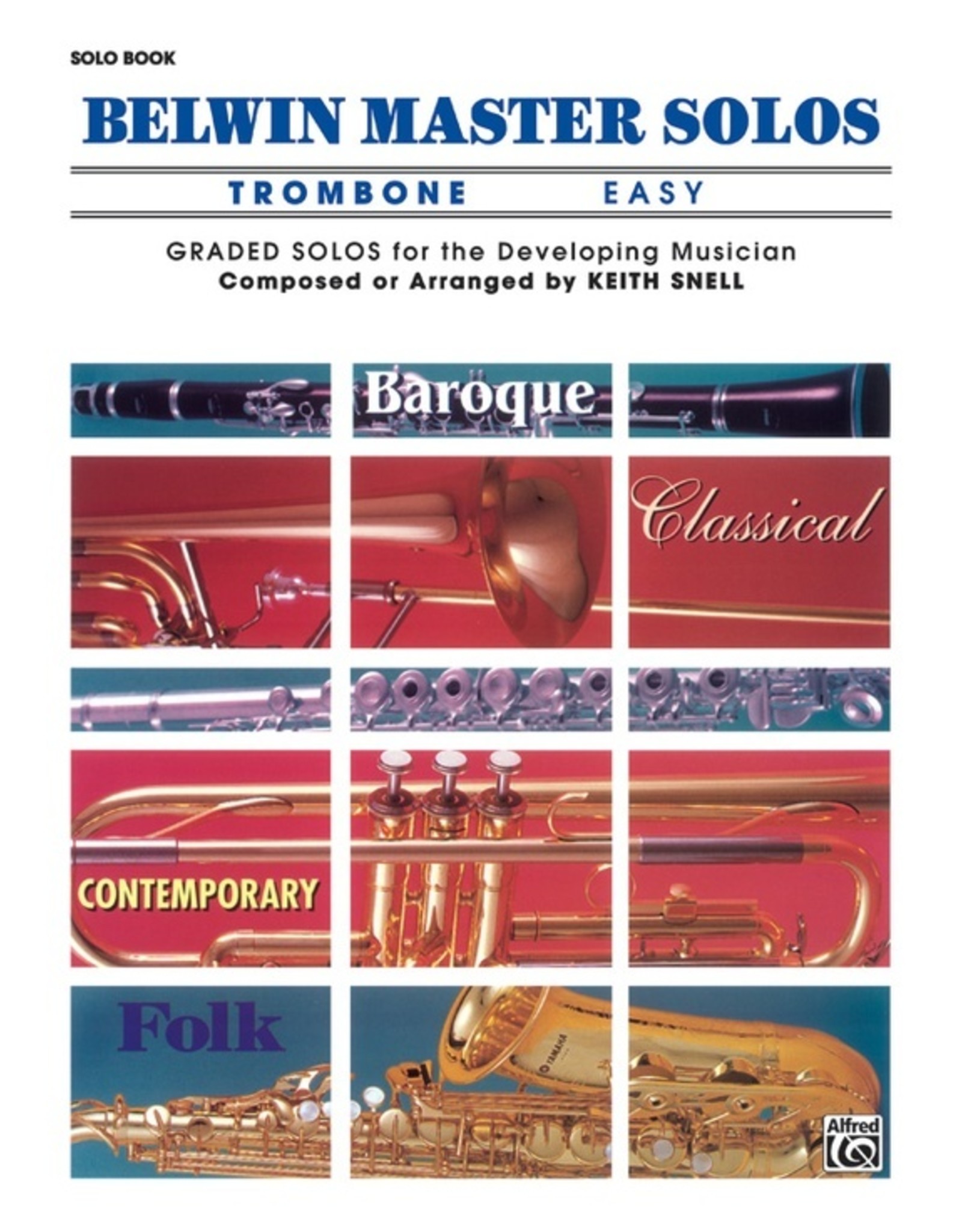 Alfred Belwin Master Solos, Volume 1 (Trombone)