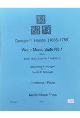 Medici Music Press Handel Water Music Suite No. 1 - Trombone