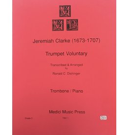 Medici Music Press Clarke Trumpet Voluntary - Trombone