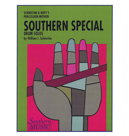 Hal Leonard Southern Special Drum Solos Snare Drum Unaccompanied William J. Schinstine