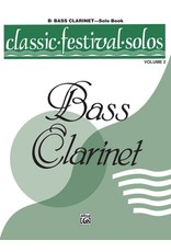 Alfred Classic Festival Solos (B-Flat Bass Clarinet), Volume 2 Solo Book