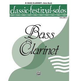 Alfred Classic Festival Solos (B-Flat Bass Clarinet), Volume 2 Solo Book