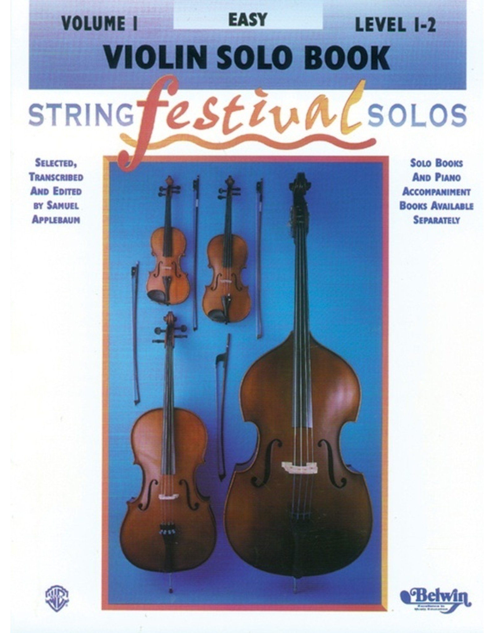 Alfred String Festival Solos, Volume I Violin