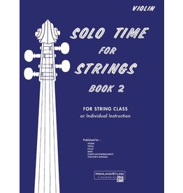 Alfred Solo Time for Strings, Book 2 Violin